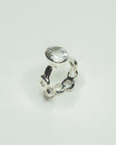 Quartz Circle Ring Size 10