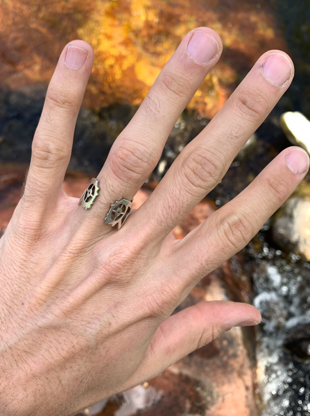 Stone island gold ring Outlet