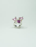 Ring W/ 3 Pink Sapphires